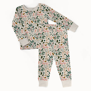 2-piece children's pajamas - Floral